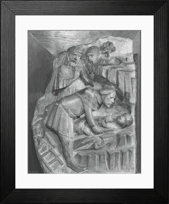 Framed Print : Scene from the Legend of Saint Perpetua, 1350 / 1400. Creator: Unknown Framed Print : Scene from the Legend of Saint Perpetua, 1350 / 1400. Creator: Unknown