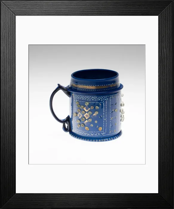 Framed Print : Mug, Bohemia, c. 1600. Creator: Bohemia Glass Framed Print : Mug, Bohemia, c. 1600. Creator: Bohemia Glass