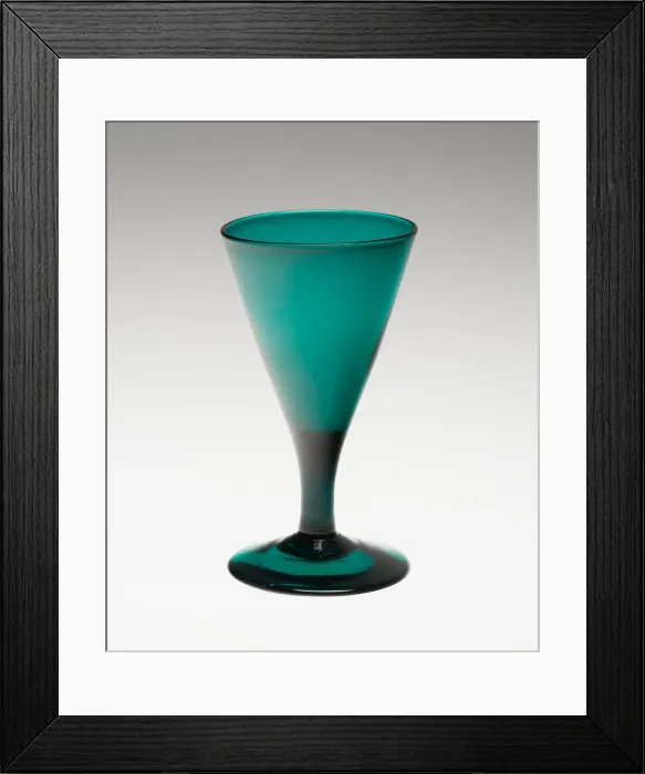 Framed Print : Wine Glass, England, 1750 / 1850. Creator: Unknown Framed Print : Wine Glass, England, 1750 / 1850. Creator: Unknown
