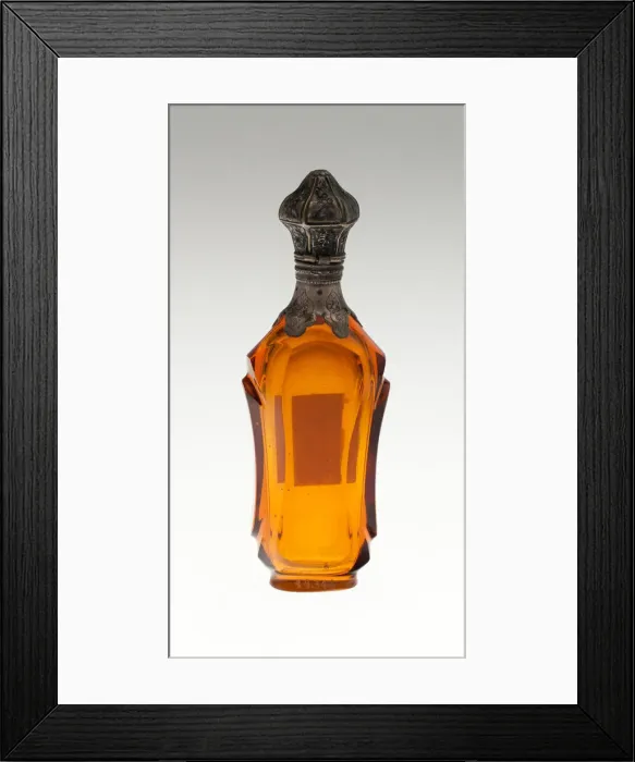Framed Print : Scent Bottle, Bohemia, c. 1840 / 50. Creator: Bohemia Glass Framed Print : Scent Bottle, Bohemia, c. 1840 / 50. Creator: Bohemia Glass