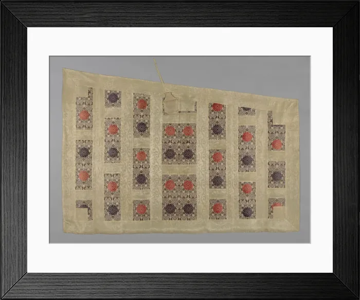 Framed Print : Kesa, Japan, Late 18th or early 19th century, Late Edo period (1789-1868) Framed Print : Kesa, Japan, Late 18th or early 19th century, Late Edo period (1789-1868)