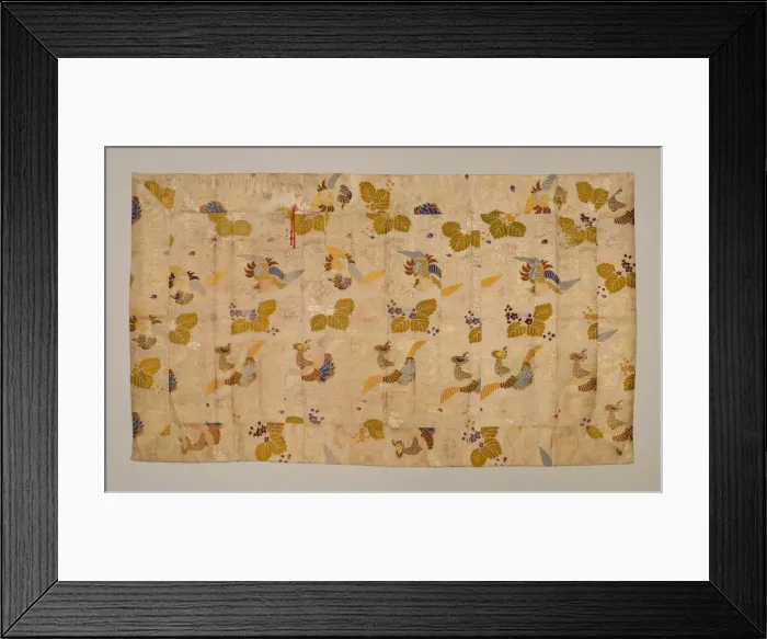 Framed Print : Kesa, Japan, late Edo period (1789-1868), 1800 / 50. Creator: Unknown Framed Print : Kesa, Japan, late Edo period (1789-1868), 1800 / 50. Creator: Unknown