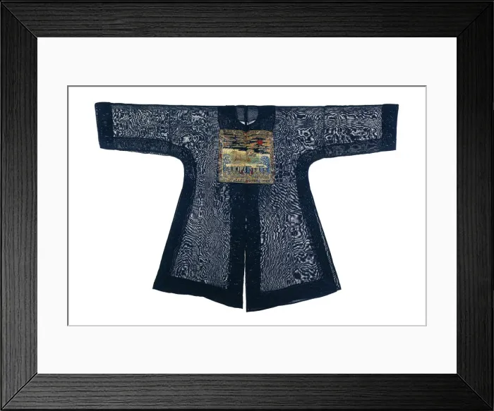 Framed Print : Mans Bufu (Court Surcoat), China, Qing dynasty (1644-1911), 1875 / 1900. Creator: Unknown Framed Print : Mans Bufu (Court Surcoat), China, Qing dynasty (1644-1911), 1875 / 1900. Creator: Unknown