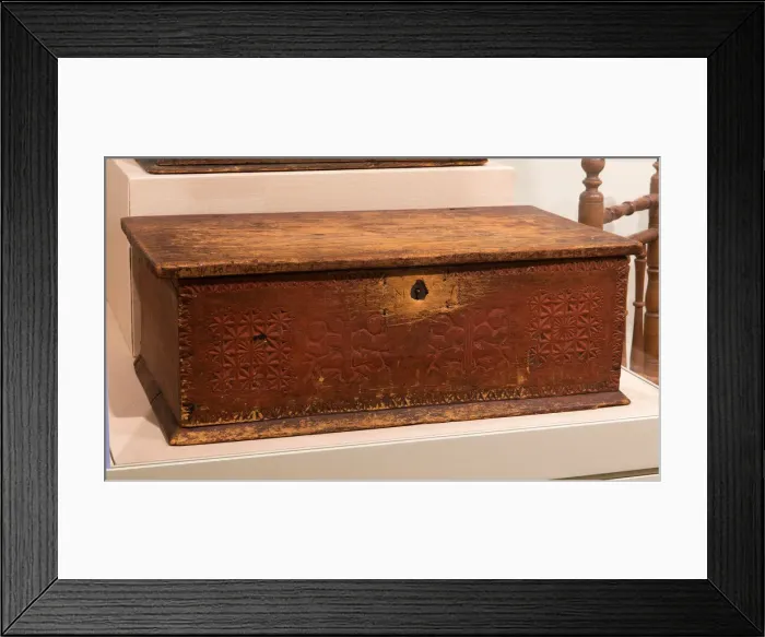 Framed Print : Box, 1674  /  1700. Creator: Unknown