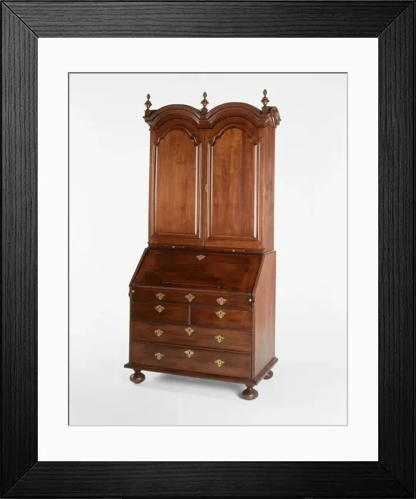 Framed Print : Desk and Bookcase, 1700  /  35. Creator: Unknown