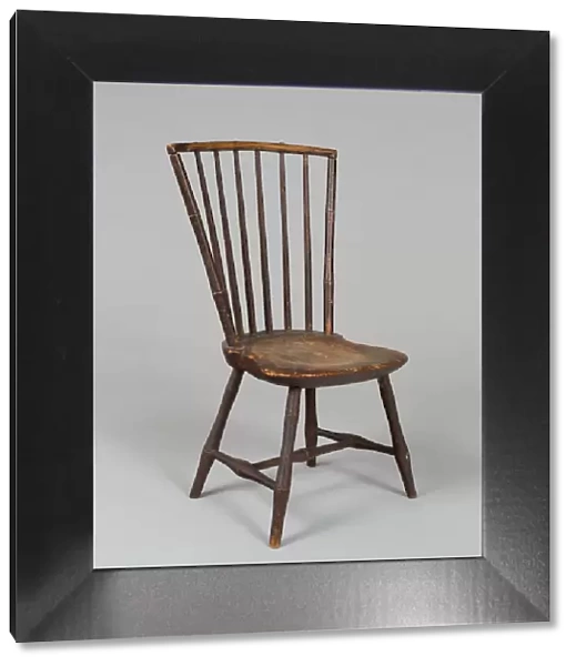 Childs Windsor Side Chair, 1790  /  1815. Creator: Unknown