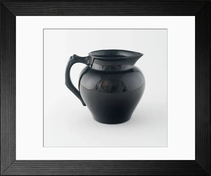 Framed Print : Creamer, 1790 / 1820. Creator: Unknown Framed Print : Creamer, 1790 / 1820. Creator: Unknown