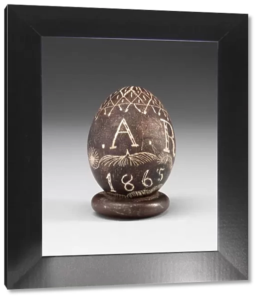 Egg, 1865. Creator: Unknown