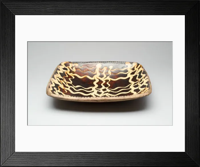 Framed Print : Meat-pie dish, 1800 / 50. Creator: Unknown Framed Print : Meat-pie dish, 1800 / 50. Creator: Unknown