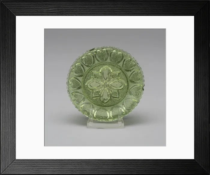 Framed Print : Cup plate, 1830  /  40. Creator: Unknown