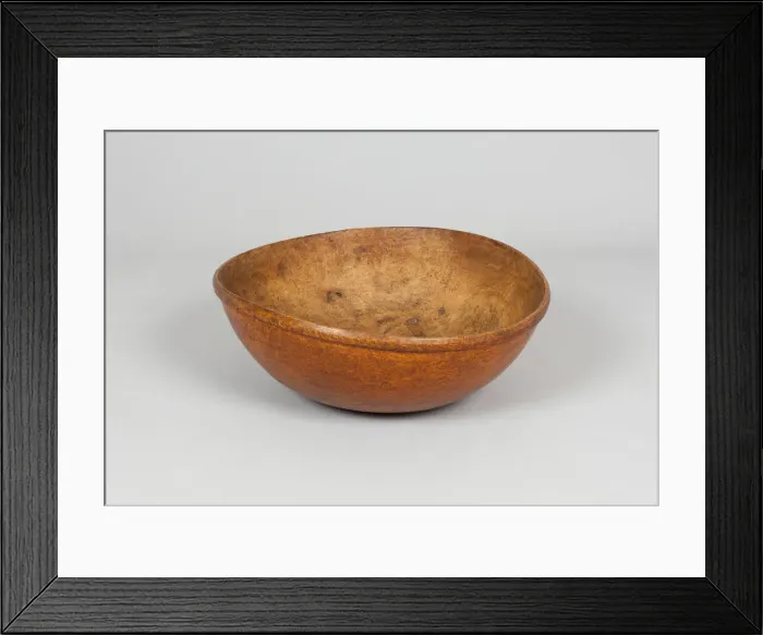 Framed Print : Bowl, 1800 / 60. Creator: Unknown Framed Print : Bowl, 1800 / 60. Creator: Unknown