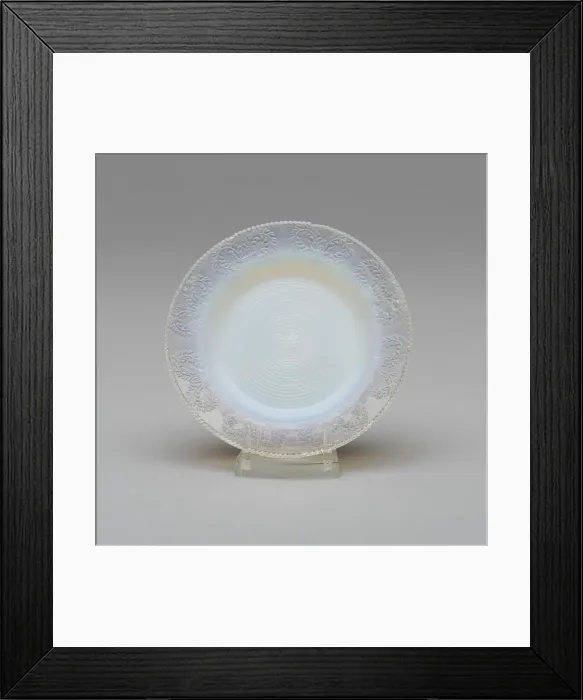 Framed Print : Cup plate, 1826 / 30. Creator: Unknown Framed Print : Cup plate, 1826 / 30. Creator: Unknown