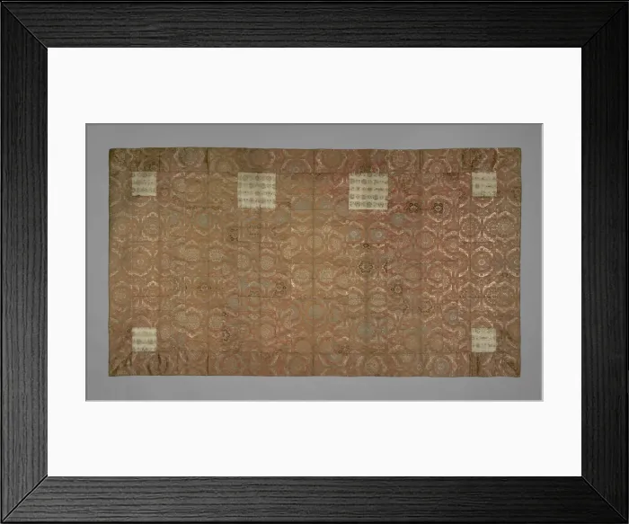 Framed Print : Kesa, Japan, Edo period (1615-1868), late 18th century. Creator: Unknown Framed Print : Kesa, Japan, Edo period (1615-1868), late 18th century. Creator: Unknown