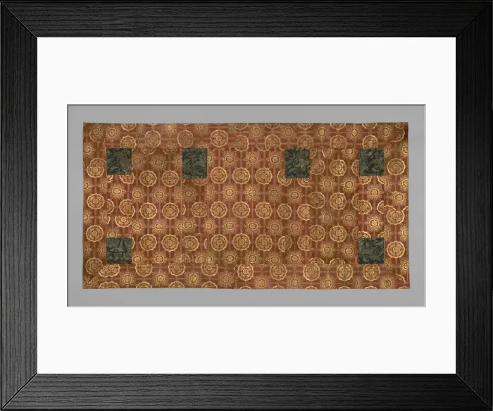 Framed Print : Kesa, Japan, Early or mid-19th century, Edo period (1789-1868). Creator: Unknown Framed Print : Kesa, Japan, Early or mid-19th century, Edo period (1789-1868). Creator: Unknown