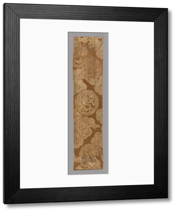 Framed Print : Ohi (Stole), Japan, late Edo period (1789-1868) / Meiji period (1868-1912), 1800 / 90. Creator: Unknown Framed Print : Ohi (Stole), Japan, late Edo period (1789-1868) / Meiji period (1868-1912), 1800 / 90. Creator: Unknown