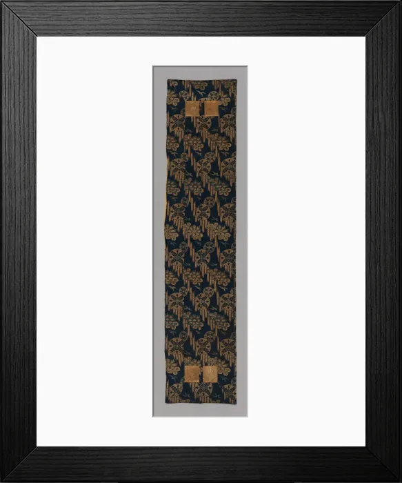 Framed Print : Ohi (Stole), Japan, late Edo period (1789-1868) / early Meiji period (1868-1912), 1800 / 96. Creator: Unknown Framed Print : Ohi (Stole), Japan, late Edo period (1789-1868) / early Meiji period (1868-1912), 1800 / 96. Creator: Unknown