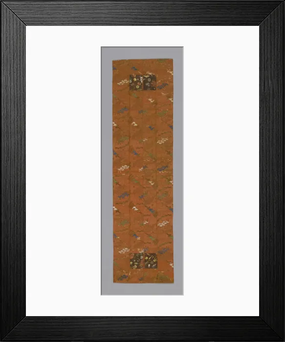 Framed Print : Ohi (Stole), Japan, late Edo period (1789-1868), 1800 / 68. Creator: Unknown Framed Print : Ohi (Stole), Japan, late Edo period (1789-1868), 1800 / 68. Creator: Unknown