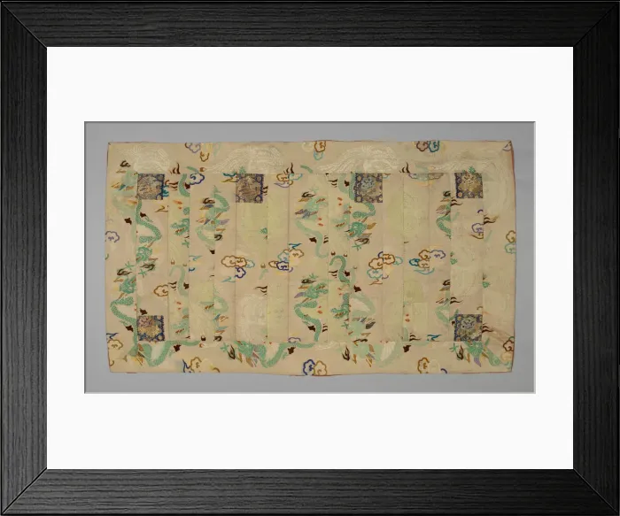 Framed Print : Kesa, Japan, Meiji period (1868-1912), 1870 / 90. Creator: Unknown Framed Print : Kesa, Japan, Meiji period (1868-1912), 1870 / 90. Creator: Unknown