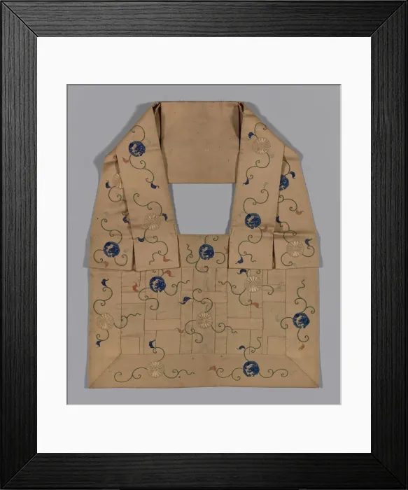 Framed Print : Kesa, Japan, Meiji period (1868-1912), 1870 / 1900. Creator: Unknown Framed Print : Kesa, Japan, Meiji period (1868-1912), 1870 / 1900. Creator: Unknown