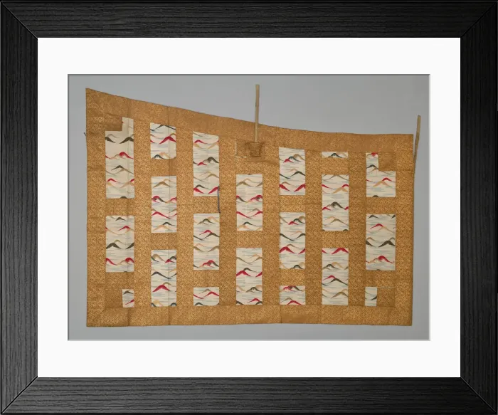 Framed Print : Kesa, Japan, Meiji period (1868-1912), 1868 / 1900. Creator: Unknown Framed Print : Kesa, Japan, Meiji period (1868-1912), 1868 / 1900. Creator: Unknown