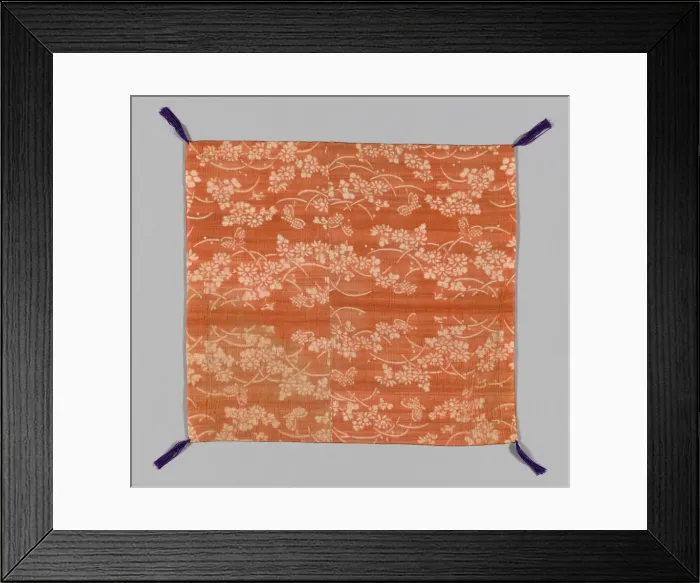 Framed Print : Fukusa (Gift Cover), Japan, late Edo (1789-1868) / early Meiji period (1868-1912), 1800 / 83 Framed Print : Fukusa (Gift Cover), Japan, late Edo (1789-1868) / early Meiji period (1868-1912), 1800 / 83