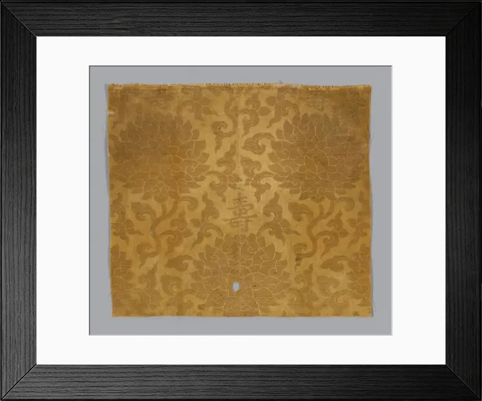 Framed Print : Fragment, Japan, 18th century, Edo period (1615-1868). Creator: Unknown Framed Print : Fragment, Japan, 18th century, Edo period (1615-1868). Creator: Unknown