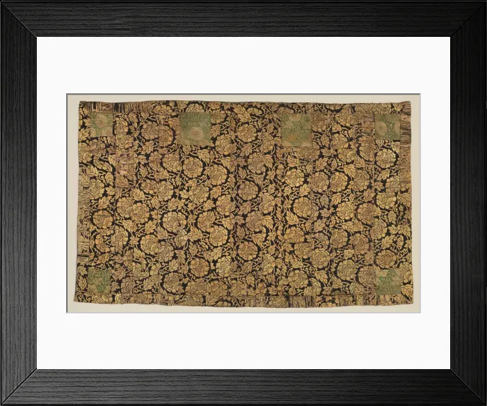 Framed Print : Kesa, Japan, 17th century, Edo period (1615-1868). Creator: Unknown Framed Print : Kesa, Japan, 17th century, Edo period (1615-1868). Creator: Unknown