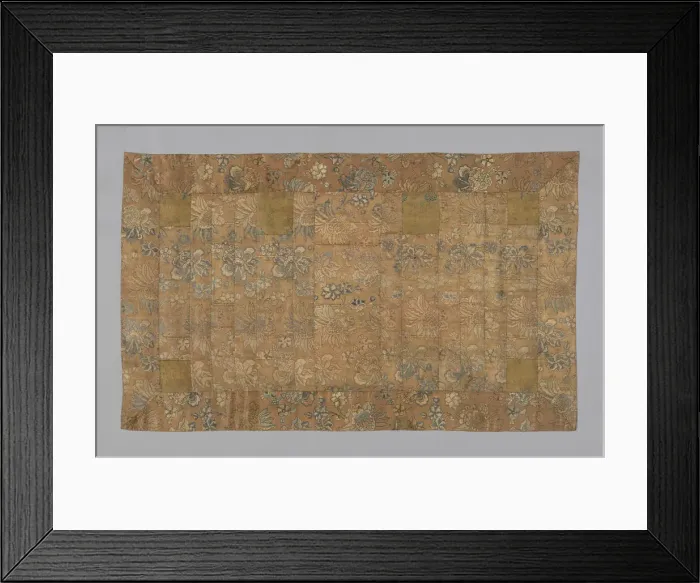 Framed Print : Kesa, Japan, late Edo period (1789-1868), 1792. Creator: Unknown Framed Print : Kesa, Japan, late Edo period (1789-1868), 1792. Creator: Unknown