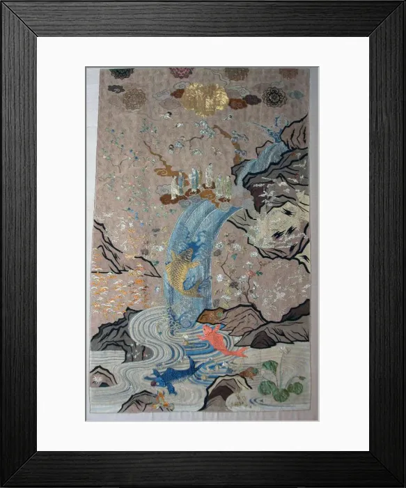 Framed Print : Panel, Japan, 1894, Meiji period (1868-1912). Creator: Unknown Framed Print : Panel, Japan, 1894, Meiji period (1868-1912). Creator: Unknown