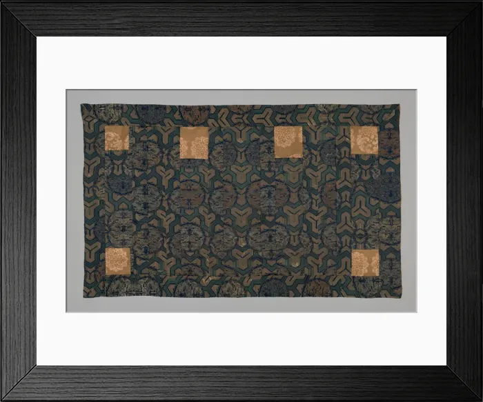 Framed Print : Kesa, Japan, late Edo period (1789-1868), 1781 / 1801. Creator: Unknown Framed Print : Kesa, Japan, late Edo period (1789-1868), 1781 / 1801. Creator: Unknown