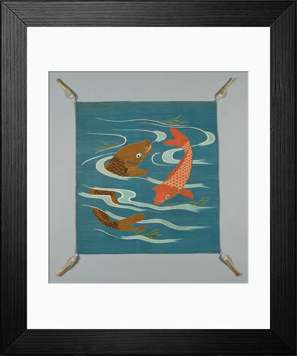 Framed Print : Fukusa (Gift Cover), Japan, late Edo period (1789-1868) / Meiji period (1868-1912) Framed Print : Fukusa (Gift Cover), Japan, late Edo period (1789-1868) / Meiji period (1868-1912)