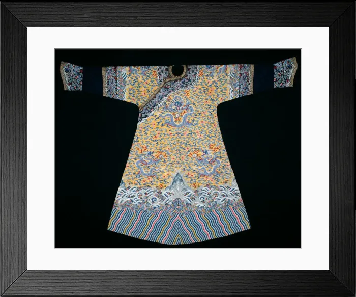 Framed Print : Empress Jifu (Semiformal Court Robe), China, Qing dynasty (1644-1911), 1790 / 1820 Framed Print : Empress Jifu (Semiformal Court Robe), China, Qing dynasty (1644-1911), 1790 / 1820
