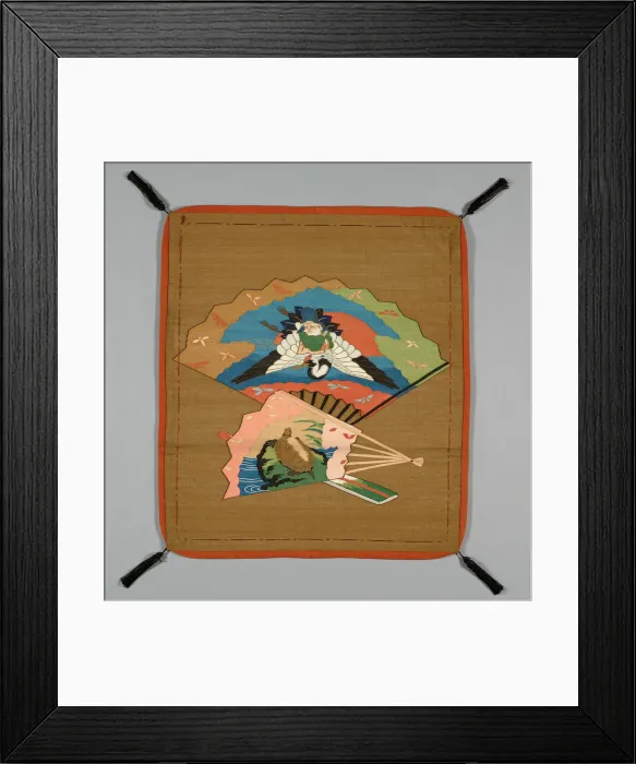 Framed Print : Fukusa (Gift Cover), Japan, late Edo period (1789-1868)  /  Meiji period (1868-1912)