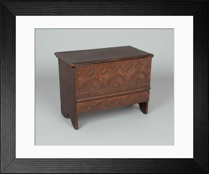 Framed Print : Chest, c. 1692. Creator: Unknown Framed Print : Chest, c. 1692. Creator: Unknown