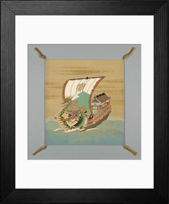 Framed Print : Fukusa (Gift Cover), Japan, late Edo period (1789-1868) / Meiji period (1868-1912) Framed Print : Fukusa (Gift Cover), Japan, late Edo period (1789-1868) / Meiji period (1868-1912)