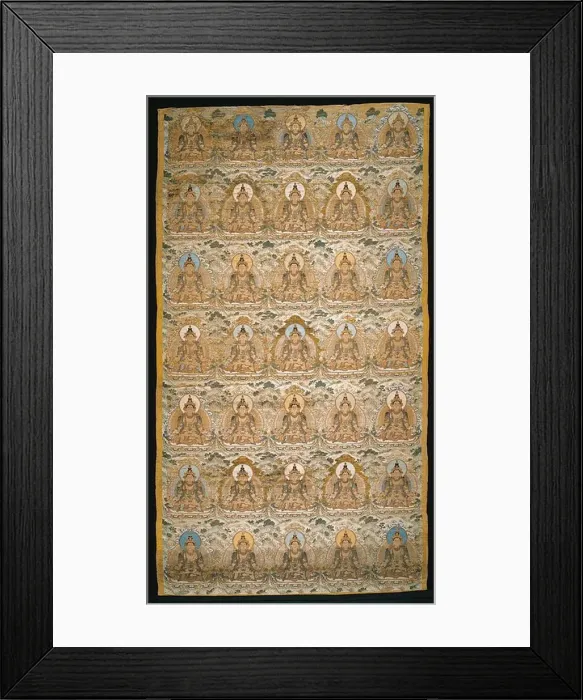 Framed Print : Thanka (Religious Picture), China, 18th century, Qing dynasty(1644-1911) Framed Print : Thanka (Religious Picture), China, 18th century, Qing dynasty(1644-1911)