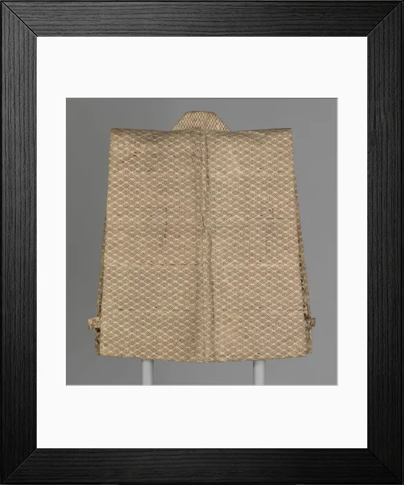 Framed Print : Surcoat or Vest, Japan, Late Edo Period (1603-1867) / Early Meiji Period (1868-1912) Framed Print : Surcoat or Vest, Japan, Late Edo Period (1603-1867) / Early Meiji Period (1868-1912)