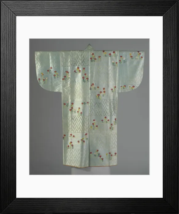 Framed Print : Nuihaku (Noh Costume), Japan, late 17th / early 18th century. Creator: Unknown Framed Print : Nuihaku (Noh Costume), Japan, late 17th / early 18th century. Creator: Unknown