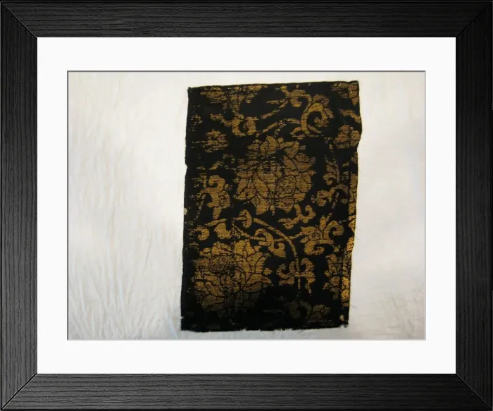 Framed Print : Fragment, China, 17th century. Creator: Unknown Framed Print : Fragment, China, 17th century. Creator: Unknown