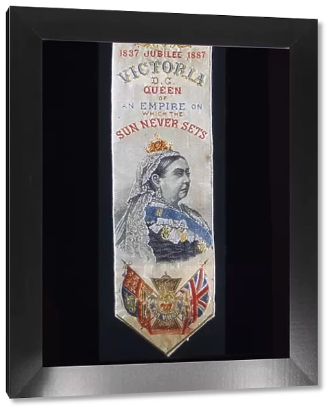 Bookmark, England, 1887. Creator: Possibly Thomas Stevens