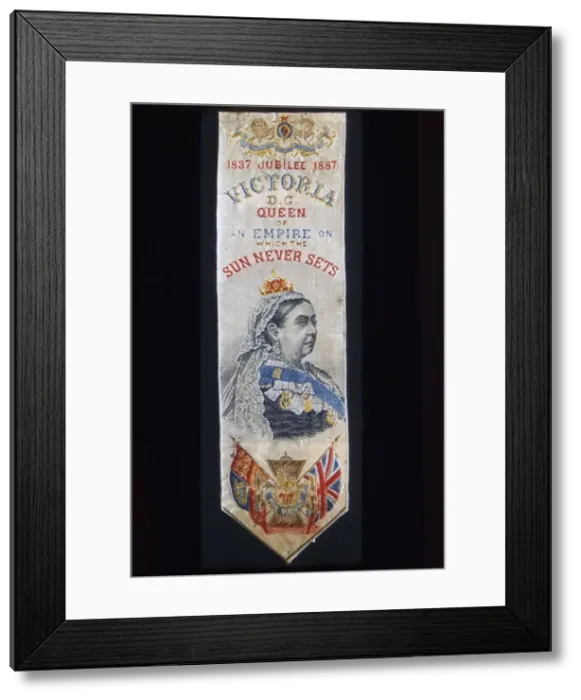 Framed Print : Bookmark, England, 1887. Creator: Possibly Thomas Stevens Framed Print : Bookmark, England, 1887. Creator: Possibly Thomas Stevens