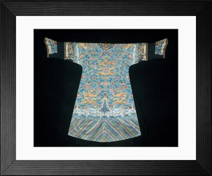 Framed Print : Empress Jifu (Semiformal Court Robe), China, Qing dynasty (1644-1911), 1840 / 60 Framed Print : Empress Jifu (Semiformal Court Robe), China, Qing dynasty (1644-1911), 1840 / 60