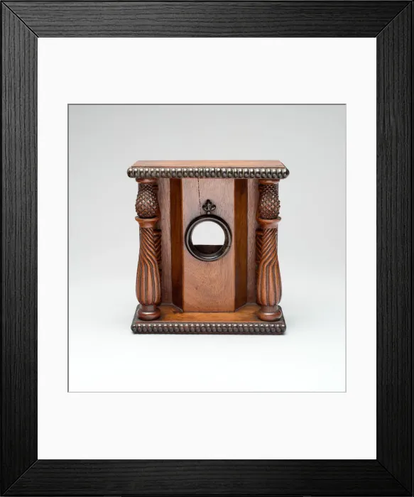 Framed Print : Watch Box, 1830 / 50. Creator: Unknown Framed Print : Watch Box, 1830 / 50. Creator: Unknown