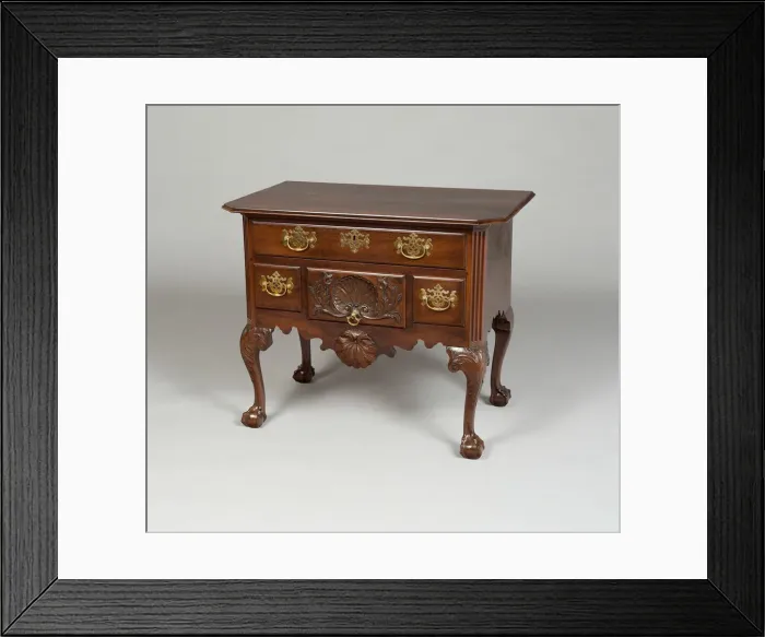 Framed Print : Dressing Table, 1755 / 90. Creator: Unknown Framed Print : Dressing Table, 1755 / 90. Creator: Unknown