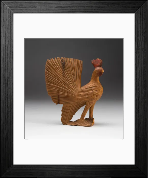 Framed Print : Rooster, 1850 / 1900. Creator: Unknown Framed Print : Rooster, 1850 / 1900. Creator: Unknown