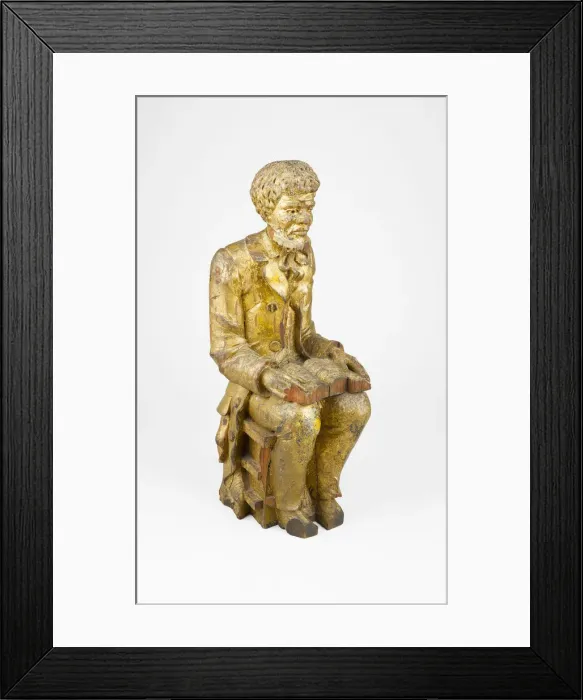 Framed Print : Country Preacher, 1860 / 90. Creator: Unknown Framed Print : Country Preacher, 1860 / 90. Creator: Unknown