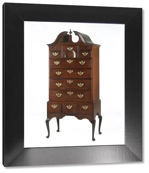 High Chest of Drawers, 1750  /  70. Creator: Unknown