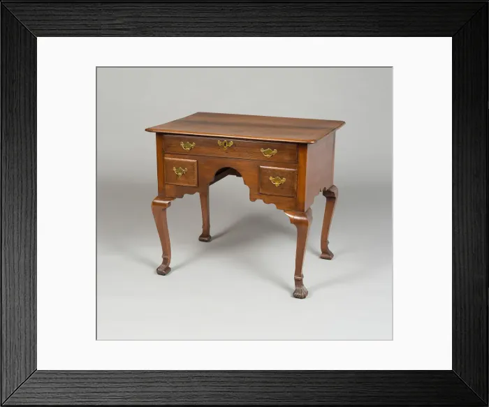 Framed Print : Dressing Table, 1729 / 60. Creator: Unknown Framed Print : Dressing Table, 1729 / 60. Creator: Unknown