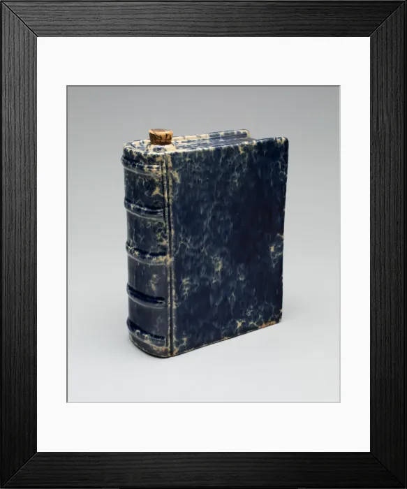 Framed Print : Flask, 1840 / 60. Creator: Unknown Framed Print : Flask, 1840 / 60. Creator: Unknown