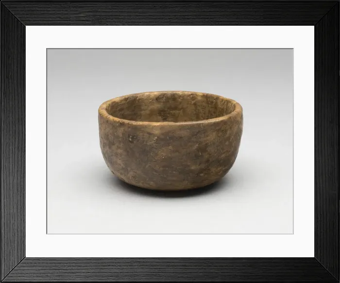Framed Print : Bowl, 1810 / 40. Creator: Unknown Framed Print : Bowl, 1810 / 40. Creator: Unknown